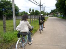 Projects of helping to reduce digital illiteracy at the border of Thailand and Burma.